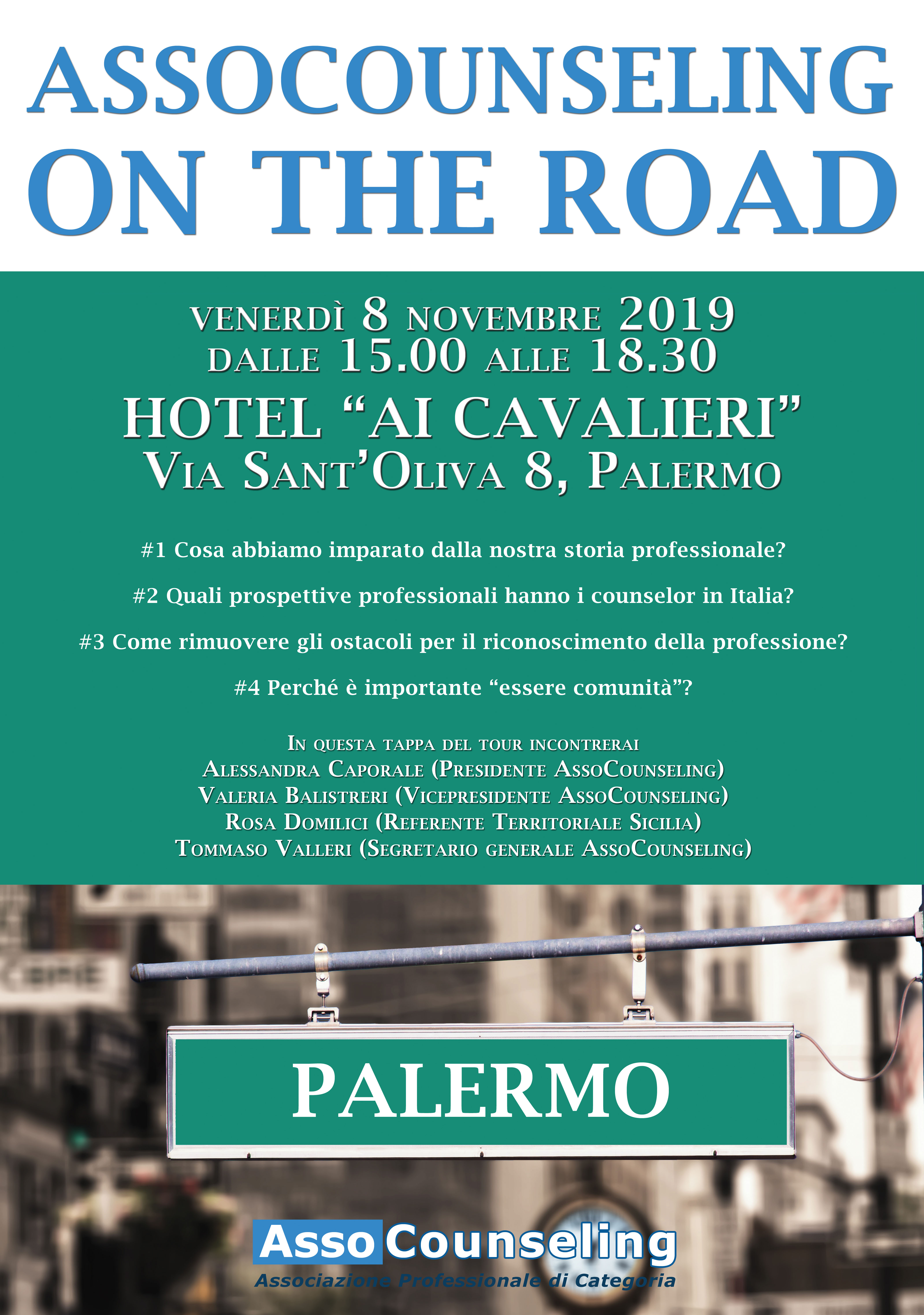 AssoCounseling on the road - Palermo